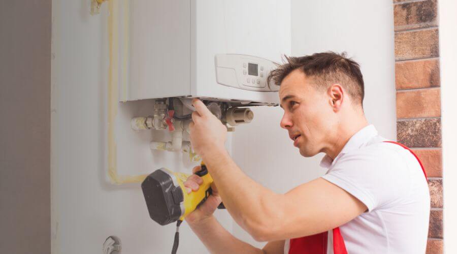 Local tankless water heater installation in Athens, IL